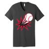 Unisex Jersey Short Sleeve V Neck Tee Thumbnail