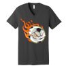 Unisex Jersey Short Sleeve V Neck Tee Thumbnail
