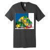 Unisex Jersey Short Sleeve V Neck Tee Thumbnail