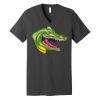 Unisex Jersey Short Sleeve V Neck Tee Thumbnail