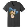 Unisex Jersey Short Sleeve V Neck Tee Thumbnail