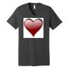 Unisex Jersey Short Sleeve V Neck Tee Thumbnail
