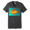 Unisex Jersey Short Sleeve V Neck Tee Thumbnail
