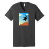 Unisex Jersey Short Sleeve V Neck Tee Thumbnail