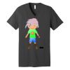 Unisex Jersey Short Sleeve V Neck Tee Thumbnail