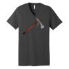 Unisex Jersey Short Sleeve V Neck Tee Thumbnail