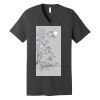 Unisex Jersey Short Sleeve V Neck Tee Thumbnail