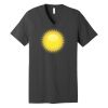 Unisex Jersey Short Sleeve V Neck Tee Thumbnail