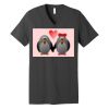 Unisex Jersey Short Sleeve V Neck Tee Thumbnail