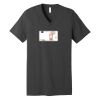Unisex Jersey Short Sleeve V Neck Tee Thumbnail