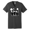 Unisex Jersey Short Sleeve V Neck Tee Thumbnail