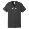 Unisex Jersey Short Sleeve V Neck Tee Thumbnail
