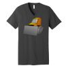 Unisex Jersey Short Sleeve V Neck Tee Thumbnail