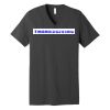 Unisex Jersey Short Sleeve V Neck Tee Thumbnail