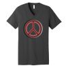 Unisex Jersey Short Sleeve V Neck Tee Thumbnail