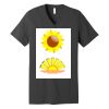 Unisex Jersey Short Sleeve V Neck Tee Thumbnail