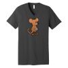 Unisex Jersey Short Sleeve V Neck Tee Thumbnail
