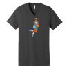 Unisex Jersey Short Sleeve V Neck Tee Thumbnail