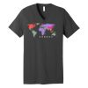 Unisex Jersey Short Sleeve V Neck Tee Thumbnail