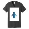 Unisex Jersey Short Sleeve V Neck Tee Thumbnail
