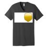 Unisex Jersey Short Sleeve V Neck Tee Thumbnail