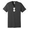 Unisex Jersey Short Sleeve V Neck Tee Thumbnail