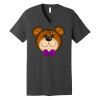 Unisex Jersey Short Sleeve V Neck Tee Thumbnail
