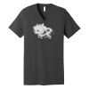 Unisex Jersey Short Sleeve V Neck Tee Thumbnail