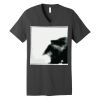 Unisex Jersey Short Sleeve V Neck Tee Thumbnail