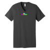 Unisex Jersey Short Sleeve V Neck Tee Thumbnail