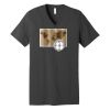 Unisex Jersey Short Sleeve V Neck Tee Thumbnail