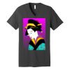 Unisex Jersey Short Sleeve V Neck Tee Thumbnail