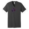 Unisex Jersey Short Sleeve V Neck Tee Thumbnail