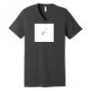 Unisex Jersey Short Sleeve V Neck Tee Thumbnail