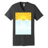 Unisex Jersey Short Sleeve V Neck Tee Thumbnail