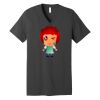 Unisex Jersey Short Sleeve V Neck Tee Thumbnail