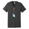 Unisex Jersey Short Sleeve V Neck Tee Thumbnail