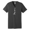 Unisex Jersey Short Sleeve V Neck Tee Thumbnail