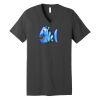 Unisex Jersey Short Sleeve V Neck Tee Thumbnail