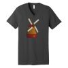 Unisex Jersey Short Sleeve V Neck Tee Thumbnail