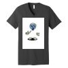 Unisex Jersey Short Sleeve V Neck Tee Thumbnail