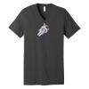 Unisex Jersey Short Sleeve V Neck Tee Thumbnail