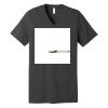 Unisex Jersey Short Sleeve V Neck Tee Thumbnail