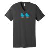 Unisex Jersey Short Sleeve V Neck Tee Thumbnail