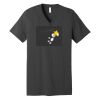 Unisex Jersey Short Sleeve V Neck Tee Thumbnail