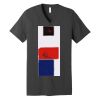 Unisex Jersey Short Sleeve V Neck Tee Thumbnail