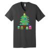 Unisex Jersey Short Sleeve V Neck Tee Thumbnail