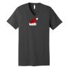 Unisex Jersey Short Sleeve V Neck Tee Thumbnail