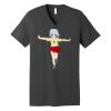 Unisex Jersey Short Sleeve V Neck Tee Thumbnail