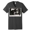 Unisex Jersey Short Sleeve V Neck Tee Thumbnail